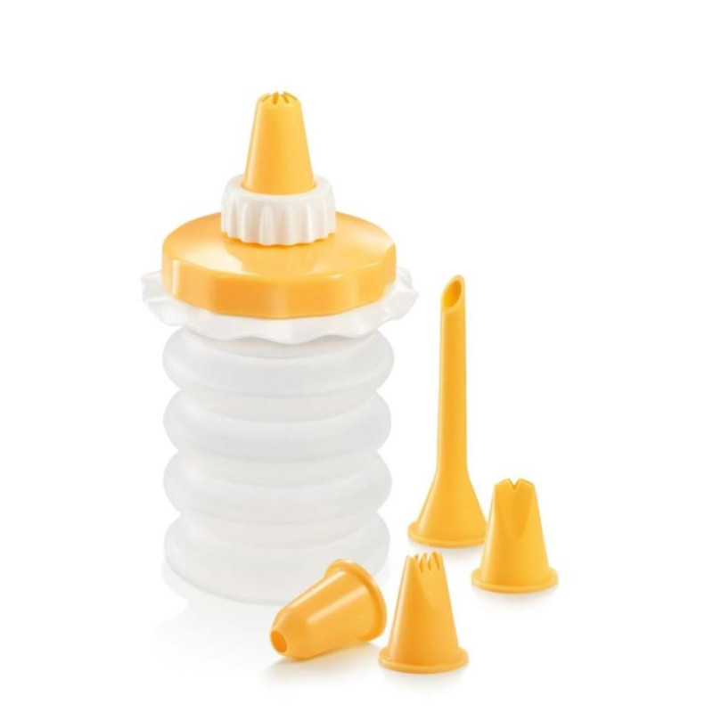 DELICIA KŪKU DEKORĒŠANAS KOMPL.5PR., AKORDIONTIPA, SILIKONA/PLASTMASAS, Tescoma