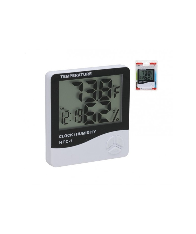 Pulkstenis stalinis skaitmen. 10*9.5*2cm Meteo