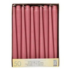 CANDLES 2.2x25CM, 50PC..,...