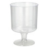 WINE CUP S 10PC.., 200ML, D7.2CM, H10CM, PS PLASTMASA 0.1206kg/iepak., Pap Star