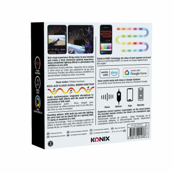 LED juostos KONIX SMART 3 m Spalvotas,,,