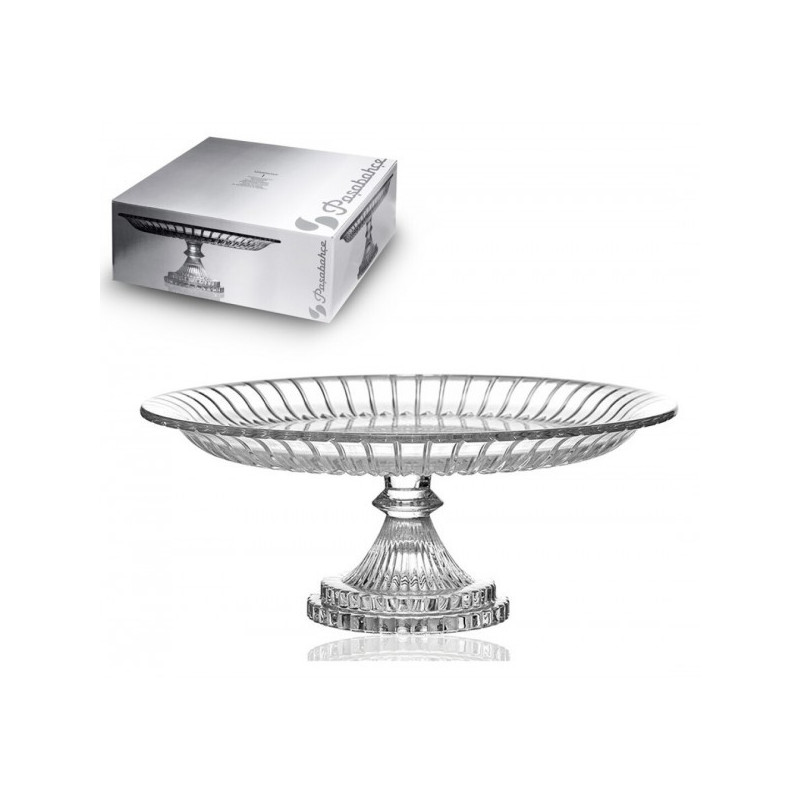 Tortinė stikl. 32cm su kojele Pasabahce 96796