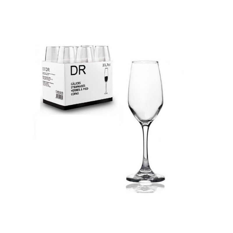 Šampanieša glāzes 230ml 6vnt BRUNEL