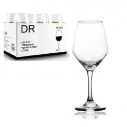 Taurės vynui 400ml 6шт BRUNEL