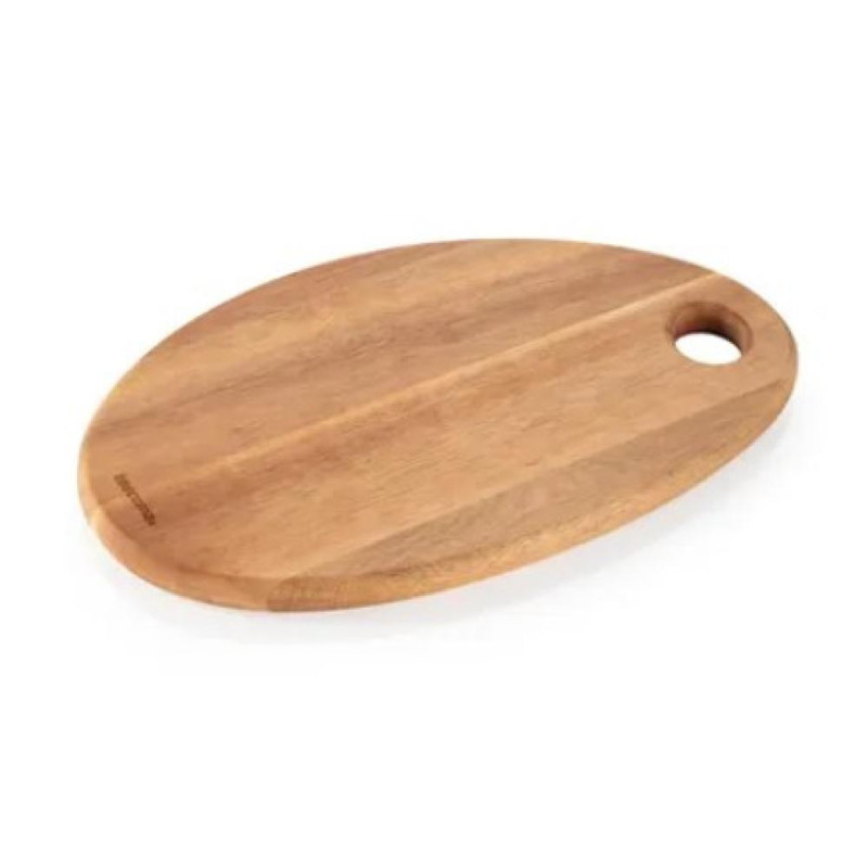 FEELWOOD OVĀLS DĒLĪTIS GRIEŠANAI/SERVĒŠANAI 32X21CM, AKĀCIJAS KOKS, Tescoma