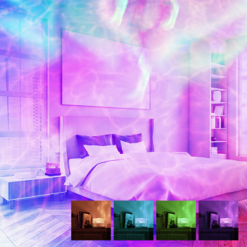 Laetav virmaliste LED-projektorlamp Boralamp InnovaGoods,,,