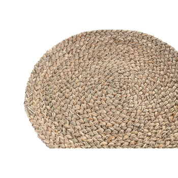 Lauamatt DKD Home Decor Naturaalne Looduslik kiud (32 x 0,5 x 32 cm)