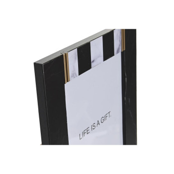 Фото рамка DKD Home Decor Металл Двухцветный Деревянный MDF (20,8 x 1,5 x 25,8 cm)