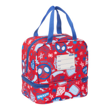 Pusdienu Kastīte Spider-Man Rescue Zils Sarkans 20 x 20 x 15 cm