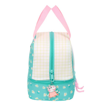 Priešpiečių dėžutė Peppa Pig Pretty flowers Geltona Mėtos 20 x 20 x 15 cm