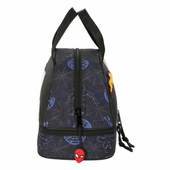 Priešpiečių dėžutė Spider-Man Attack Juoda 20 x 20 x 15 cm