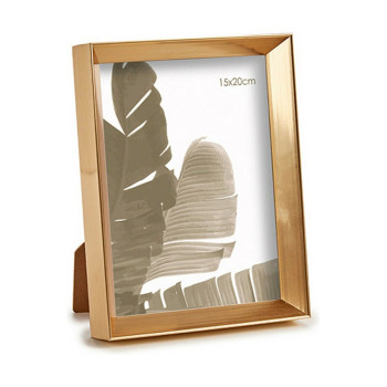 Photo frame WPC0235MG-3 Golden Glass Plastic (6 Units),,,