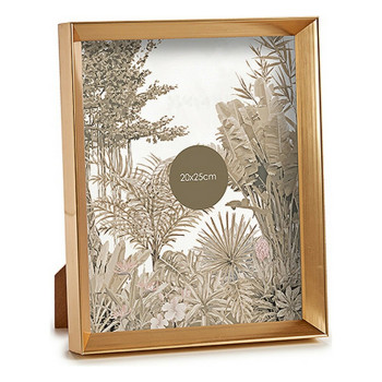 Photo frame WPC0235MG-4 Golden Glass Plastic (6 Units),,,