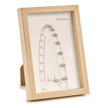Photo frame WPC1020ML-1 Brown Natural Plastic (6 Units),,,