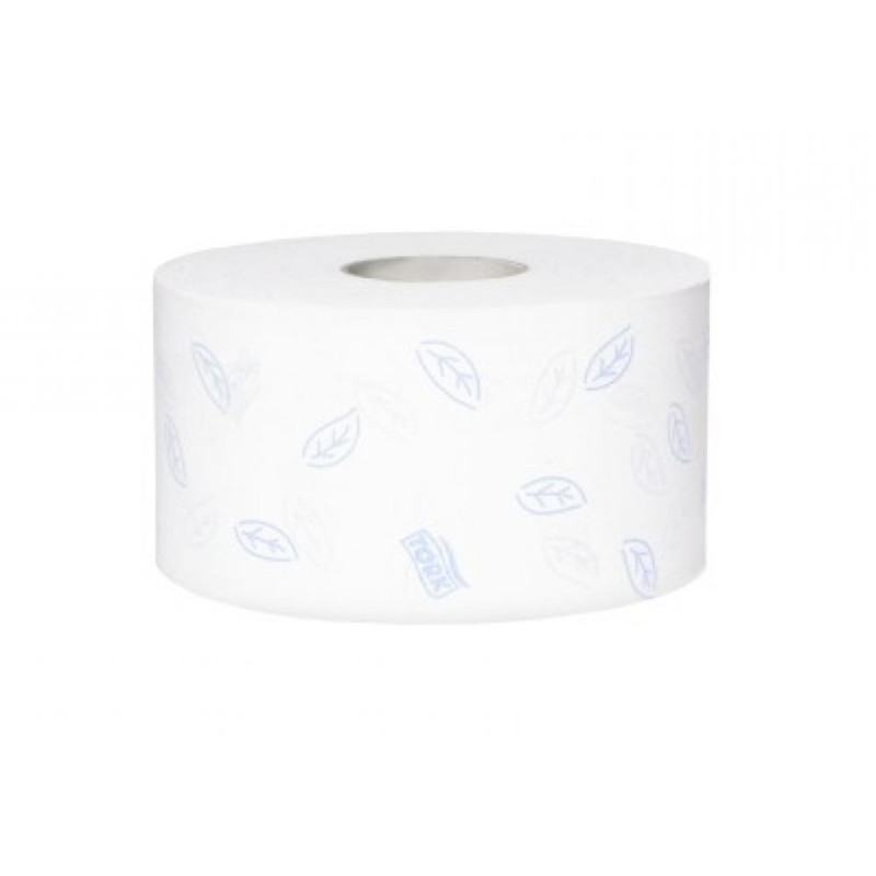 T2 PREMIUM MINI JUMBO TUALETES PAPĪRS 12GAB. 170M BALTS, 2KĀRTAS, Tork