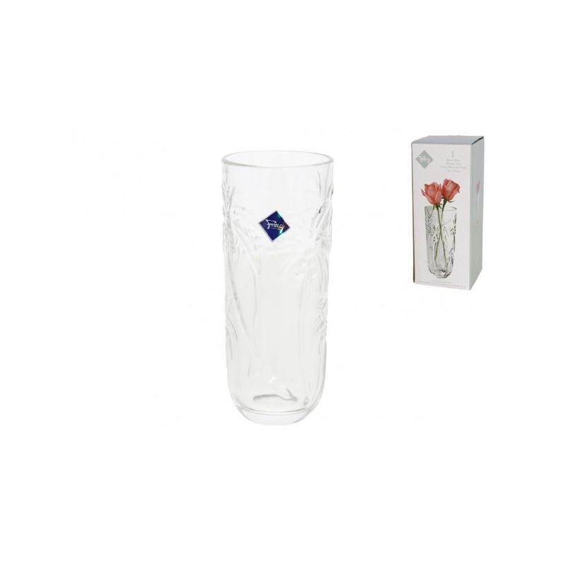 Vaza stikl. 17.5*7cm 58480