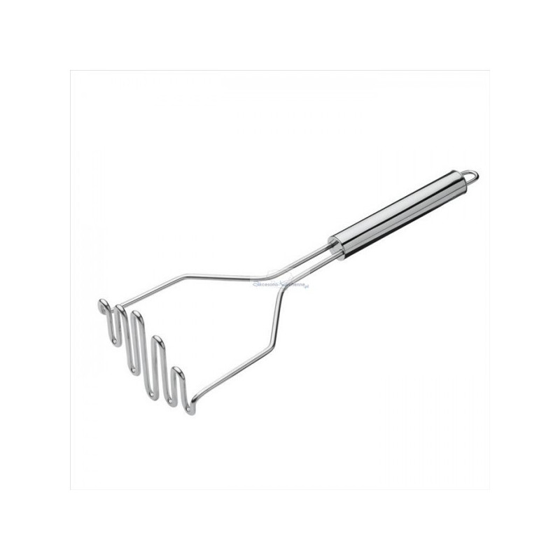 Grūstuvas bulvėms met. 22*8.5*5cm zigzaginis 6564