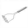 Grūstuvas bulvėms metāls. 22*8.5*5cm Зигзаг 6564