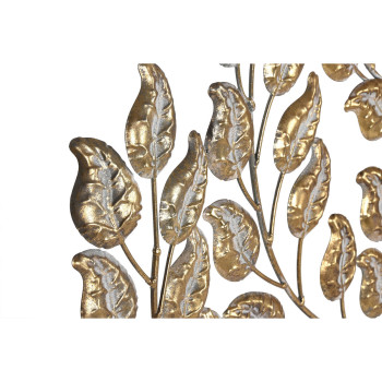 Sienu dekors Home ESPRIT Bronza Koks Cottage 120 x 1,5 x 121 cm,,,