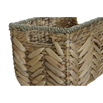 Grozs Home ESPRIT Dabisks Jūraszāle Dabīgā Šķiedra Boho 44,5 x 32,5 x 27,5 cm 3 Daudzums,,,