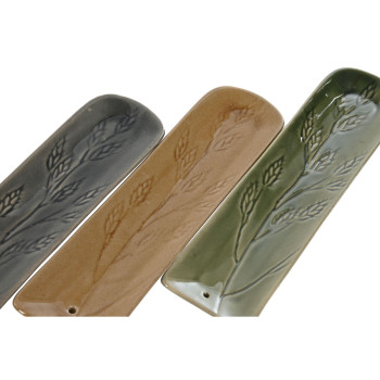 Aroomi põletaja Home ESPRIT Keraamika 5,8 x 1,5 x 21,8 cm (3 Ühikut),,,