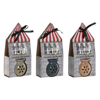 Aroomi põletaja Home ESPRIT 11 x 6 x 24,5 cm (3 Ühikut),,,