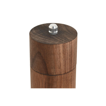 Перечница Home ESPRIT Натуральный Алюминий древесина акации 6 x 6 x 21,5 cm
