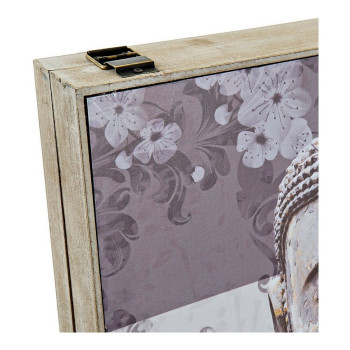 Dekoratyvinė spintelė DKD Home Decor Pilka Medžio MDF Buda Skaitliukas (2 vnt.),,,