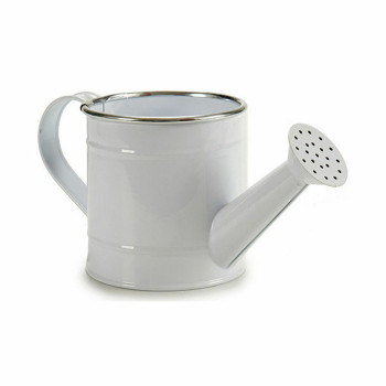 Watering Can Ibergarden I00111-D White Silver Metal 750 ml (24 Units),,,