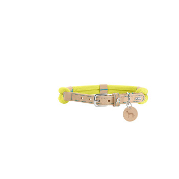 Dog collar Hunter Malia Lime S/M 35-44 cm,,,