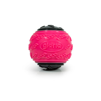 Mājdzīvnieku Bumba Gloria PLAY AND RUN Rozā TPR L 8,89 cm,,,