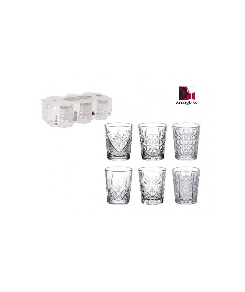 из стеклаiukai 55ml 6шт OMAN