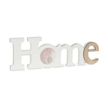 Nuotraukų rėmelis Home Balta Ruda Medžio MDF 40 x 13,5 x 1,7 cm (6 vnt.),,,