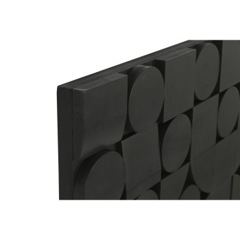 Wall Decoration Home ESPRIT Black Abstract Modern 81 x 3,8 x 117 cm,,,