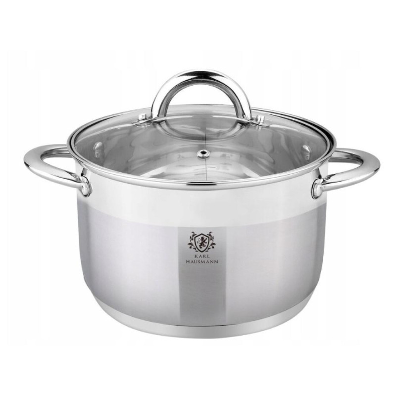 KATLS 18CM, 2L, NER.TĒR., INDUKCIJAI, Prymus-AGD