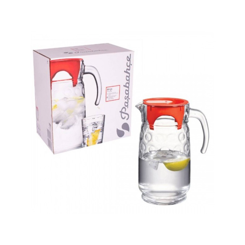 arlas krūze 1.7L ar glāze 6*205ml Rings