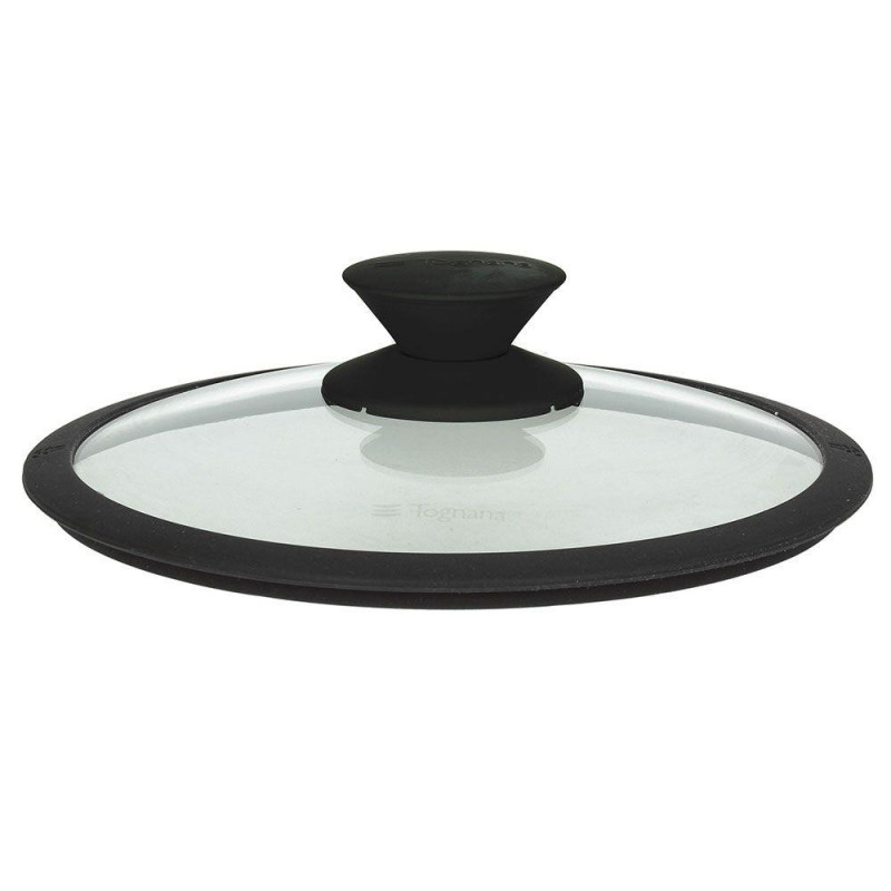 NERO-BOMBATO STIKLA VĀKS 26CM AR SILIKONA APDARI, PVC ROKTURIS, Tognana