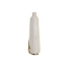 Vase Home ESPRIT White Golden Aluminium Modern 15 x 15 x 52 cm,,,