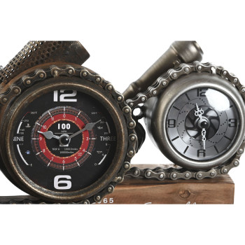 Table clock Home ESPRIT Multicolour Metal Vintage,,,