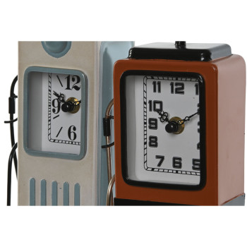 Table clock Home ESPRIT Multicolour Metal Vintage,,,