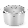 Stockpot MAXI 32x25,5 cm / 20 LTR with glass lid (stainless steel)