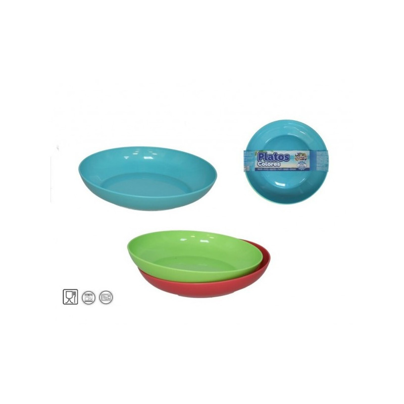 Lėkščių ptmasasmasas. 19.5*3.5cm 3шт komplekts