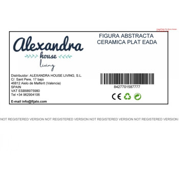Dekoratyvinė figūrėlė Alexandra House Living Sidabras 23,5 x 9 x 38 cm,,,