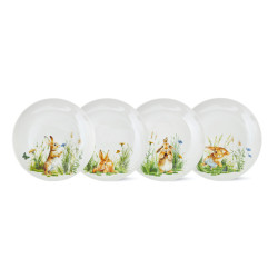 Set of 4 plates RABBIT 20...