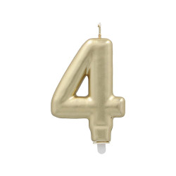 CANDLE-CIPARS ''4'', 7CM,...