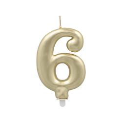 CANDLE-CIPARS ''6'', 7CM,...