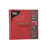 DAILY COLLECTION NAPKINS  20PC.., 24x24CM, BORDO 0.0431kg/iepak., Pap Star