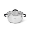 Stockpot MAGNIFICA 20x9.5 cm / 3.0 LTR with glass lid (stainless steel)