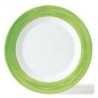 BRUSH GREEN DINING  PLATE  23.5CM, Luminarc
