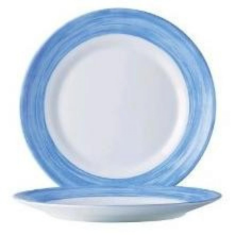 BRUSH BLUE DESSERT  PLATE  19.5CM, Luminarc